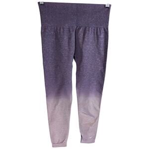 Gymshark Lavender Purple Yoga Pants Womens Size Medium Adapt Ombre Leggings